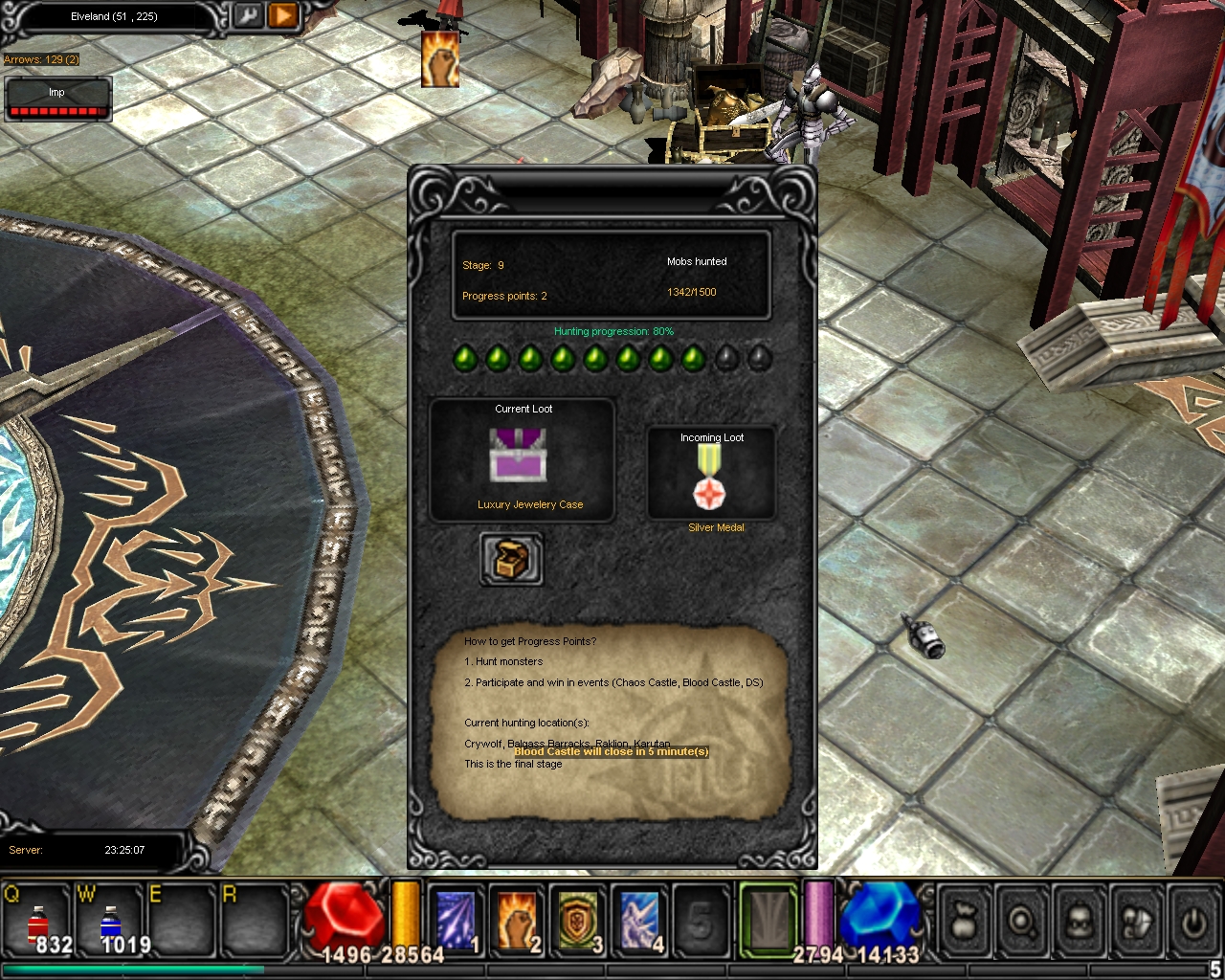 Main Progress System